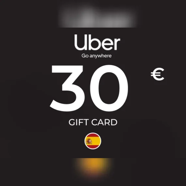 Uber Gift Card 30 EUR Key - SPAIN