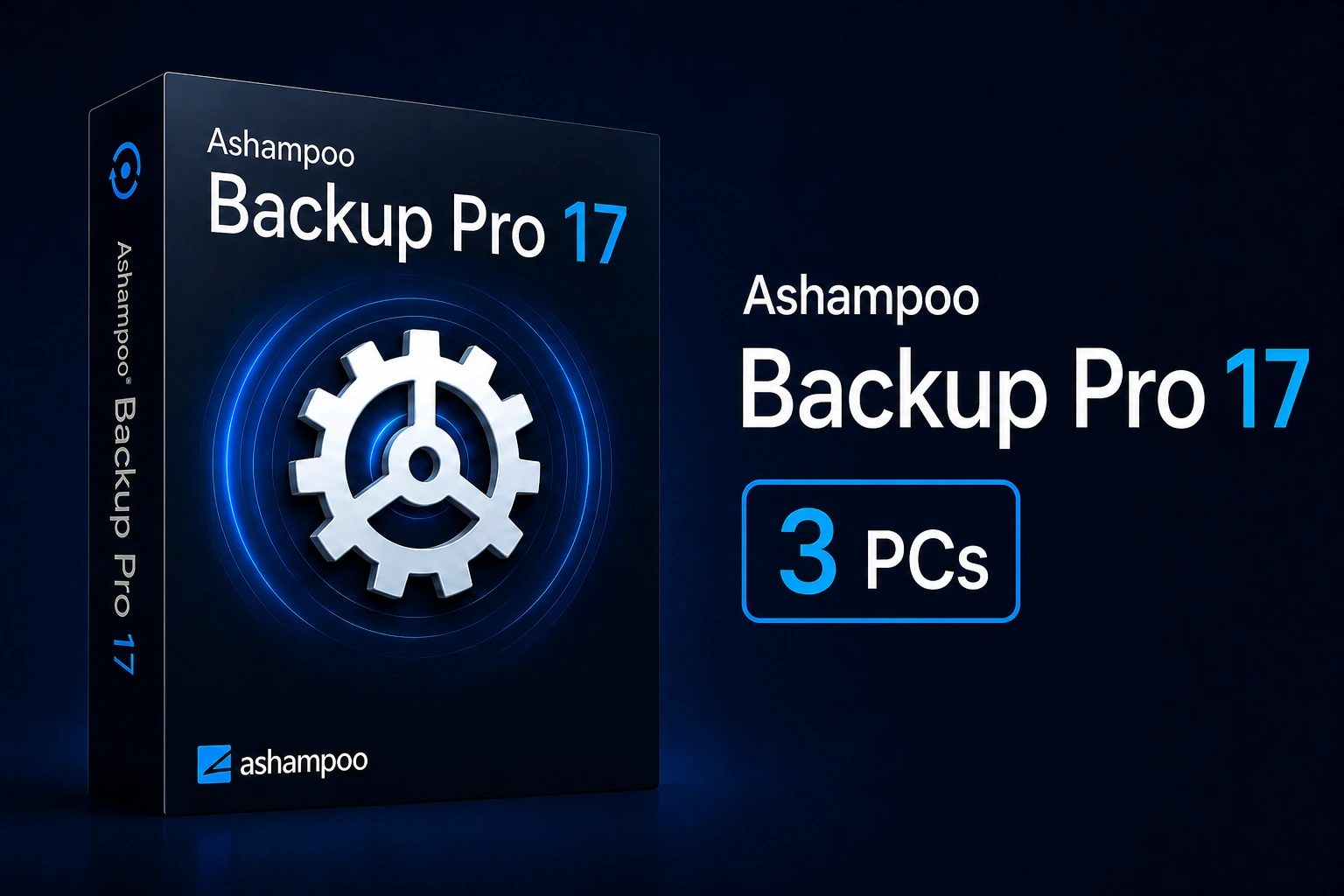 Ashampoo Backup Pro 17 (3 PCs)