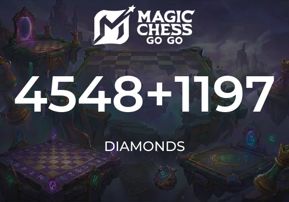 Magic Chess: Go Go - 4548 + 1197 Diamonds