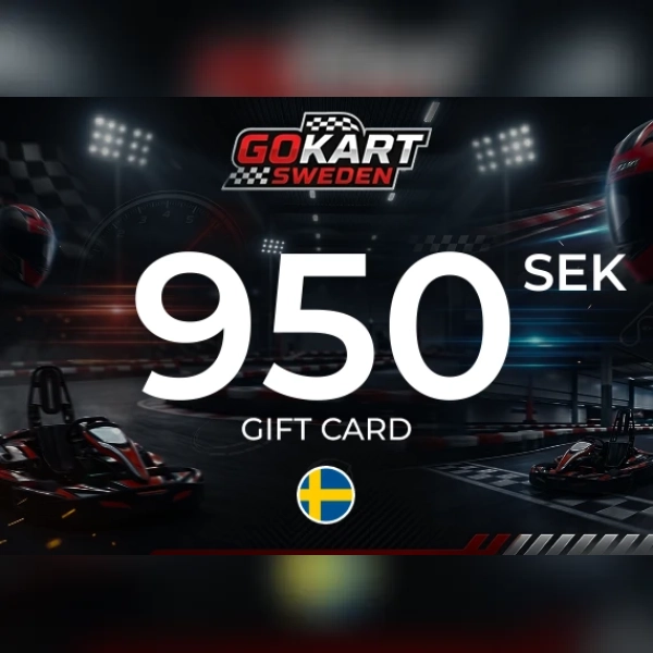 Gokart Gift Card 950 SEK Key - SWEDEN