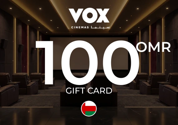 VOX Cinemas Gift Card 100 OMR