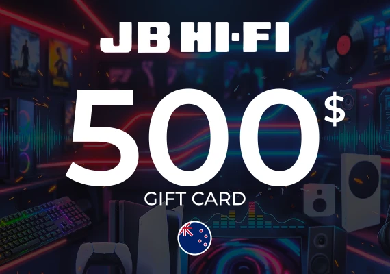 JB Hi-Fi Gift Card 500 NZD