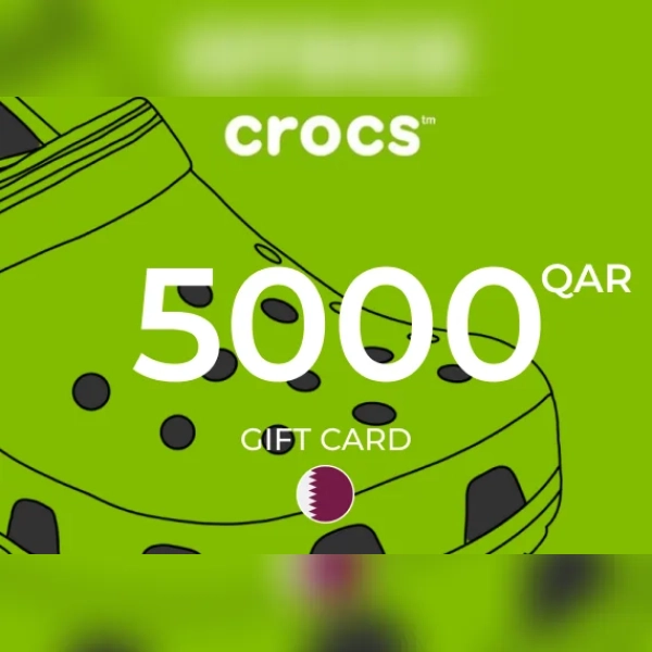 Crocs Gift Card 5000 QAR Key - QATAR