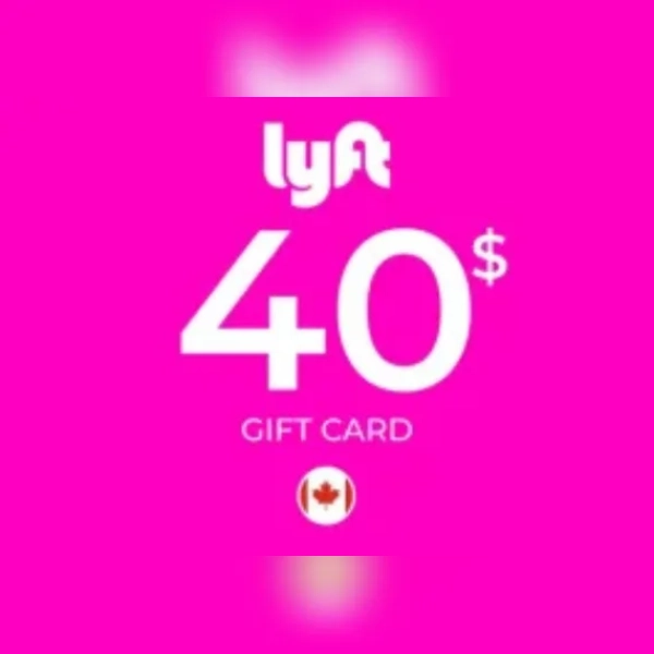 Lyft Gift Card 40 CAD Key - CANADA