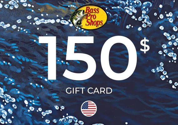 Bass Pro Shop URL Gift Card 150 USD