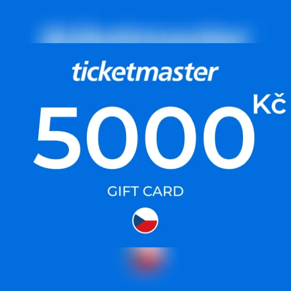 Ticketmaster Gift Card 5000 CZK Key - CZECH REPUBLIC