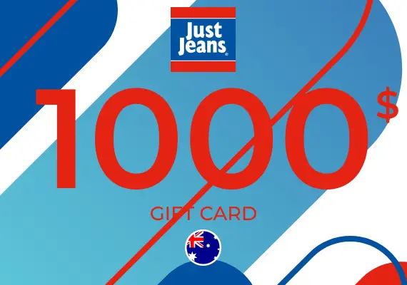 Just Jeans Gift Card 1000 AUD