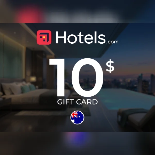 Hotels.com Gift Card 10 Aud Key - Australia