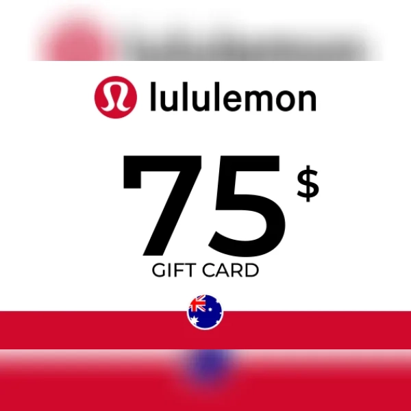 LULULEMON Gift Card 75 AUD Key - AUSTRALIA