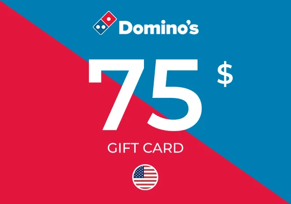 Dominos Gift Card 75 USD
