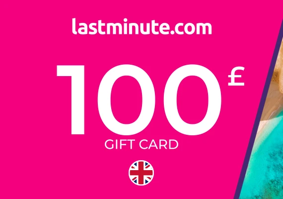 lastminute.com Hotel Gift Card UK 100 GBP