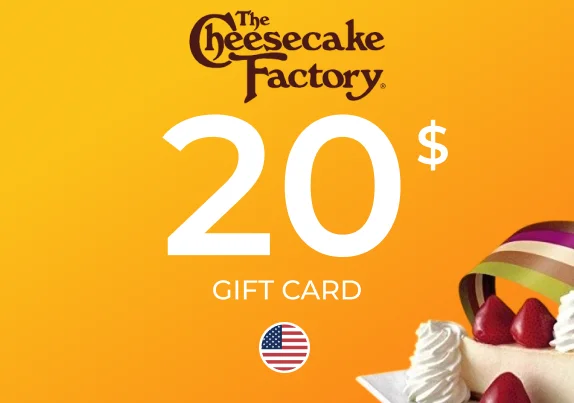 The Cheesecake Factory Gift Card 20 USD