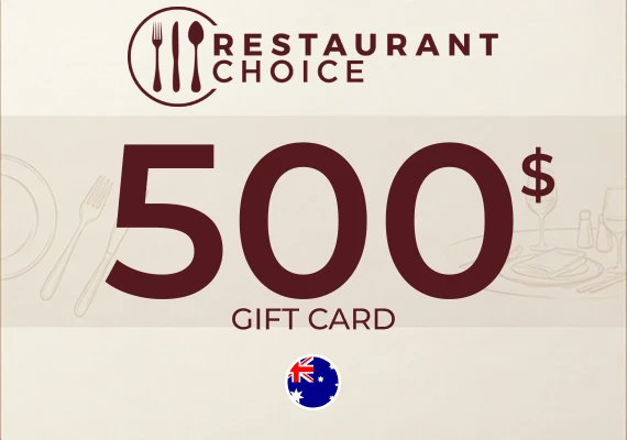 Restaurant Choice Gift Card 500 AUD