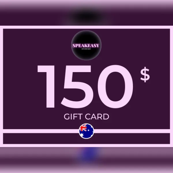 Speakeasy Kitchen Bar Gift Card 150 AUD Key - AUSTRALIA