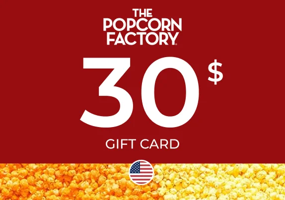 The Popcorn Factory Gift Card 30 USD Key - UNITED STATES
