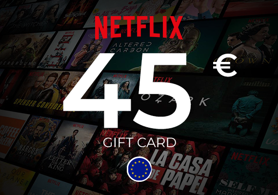 Netflix Gift Card 45 EUR Netflix Gift Card 45 EUR