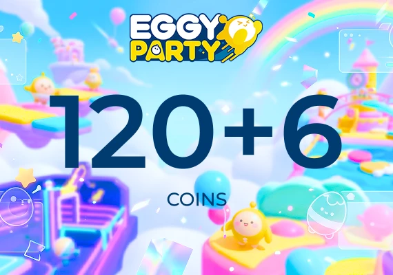 Eggy Party - 120 + 6 Eggy Coins