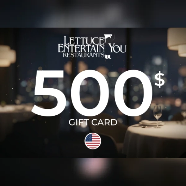 Lettuce Entertain You Restaurant Group Gift Card 500 USD Key - UNITED STATES