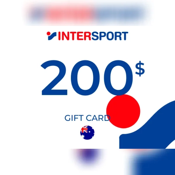 Intersport Gift Card 200 Aud Key - Australia