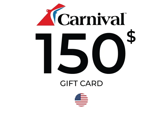 Carnival Cruise Gift Card 150 USD