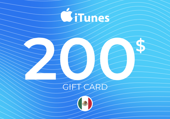 Apple iTunes Gift Card 200 MXN Key - MEXICO