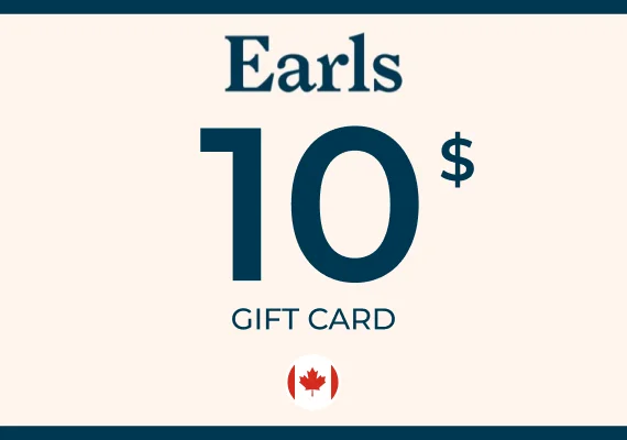 Earls Gift Card 10 CAD