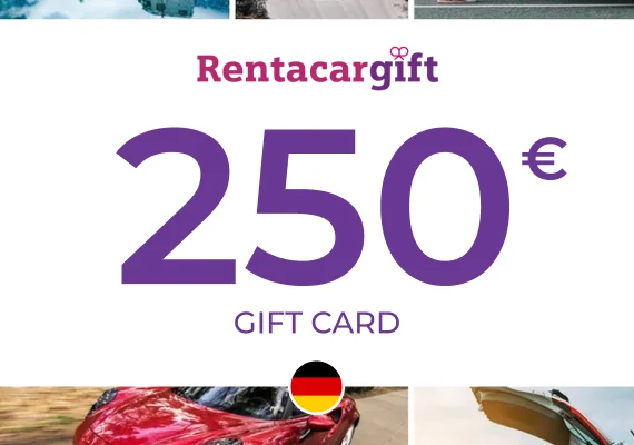 RentacarGift Gift Card 250 EUR