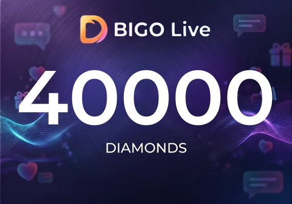 BIGO Live - 40,000 Diamonds