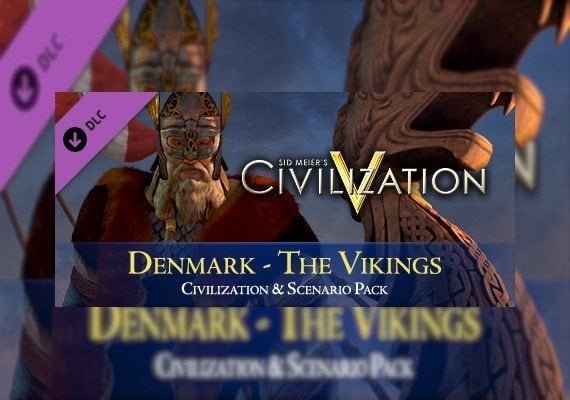 Sid Meier's Civilization V - Civ and Scenario Pack: Denmark (DLC) (PC) Sid Meier's Civilization V - Civ and Scenario Pack: Denmark (DLC) (PC)
