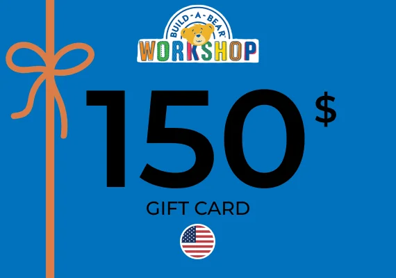 Build-A-Bear Workshop Gift Card 150 USD