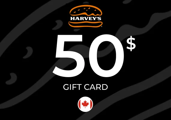 Harvey's Gift Card 50 CAD 