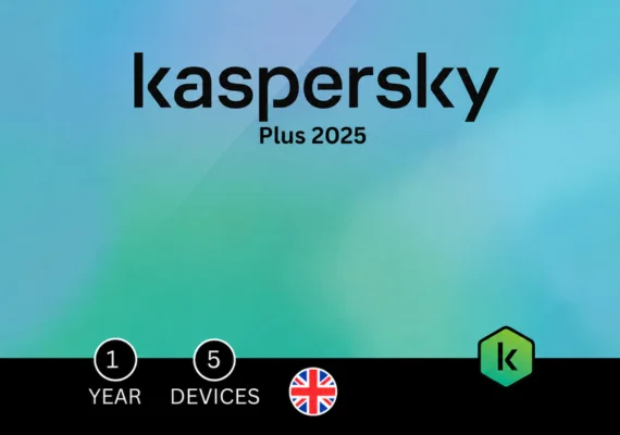 Kaspersky Plus 2025 (1 Year / 5 Devices)