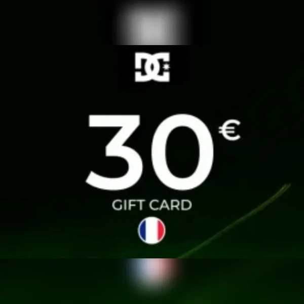 DC Shoes Gift Card 30 EUR Key - FRANCE