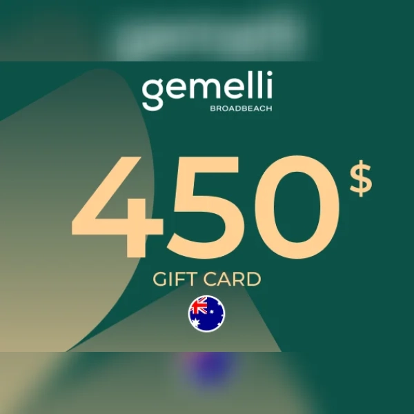 Gemelli Broadbeach Gift Card 450 AUD Key - AUSTRALIA