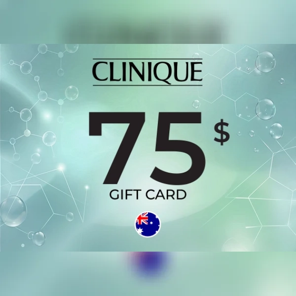 Clinique Gift Card 75 Aud Key - Australia