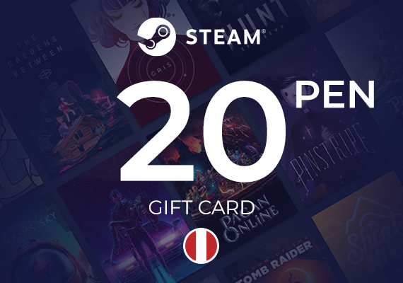 Steam Wallet Gift Card 20 PEN Key - PERU