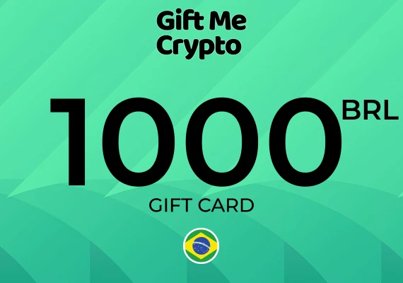 Gift Me Crypto Gift Card 1000 BRL