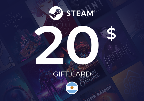 Steam Wallet Gift Card 20 USD Steam Wallet Gift Card 20 USD