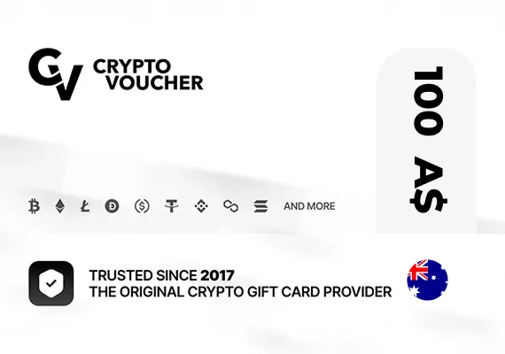 Crypto Voucher Bitcoin (BTC) 100 AUD