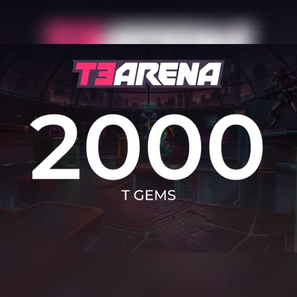 T3 Arena - 2000 T Gems Direct Top-Up - GLOBAL