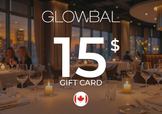 Glowbal Gift Card 15 CAD