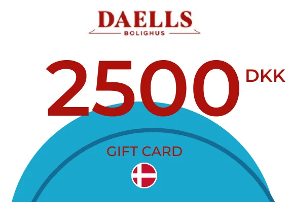 Daells Bolighus Gift Card 2500 DKK