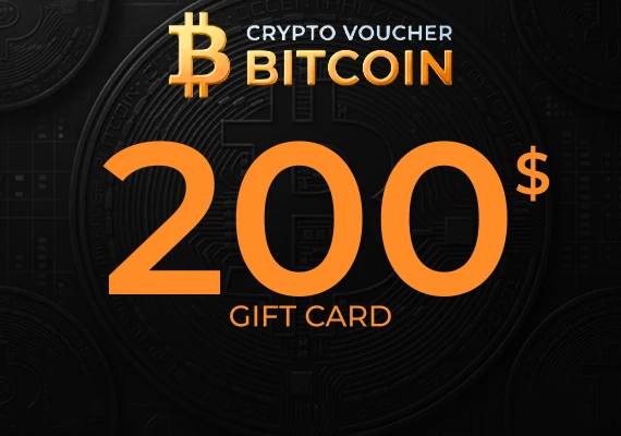 Crypto Voucher Bitcoin (BTC) 200 USD