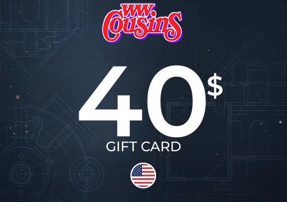 W.W. Cousins Gift Card 40 USD 