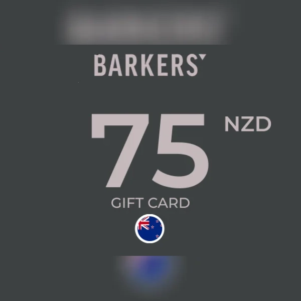Barkers New Gift Card 75 NZD Key - NEW ZEALAND