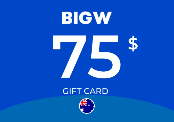 BIG W Gift Card 75 AUD