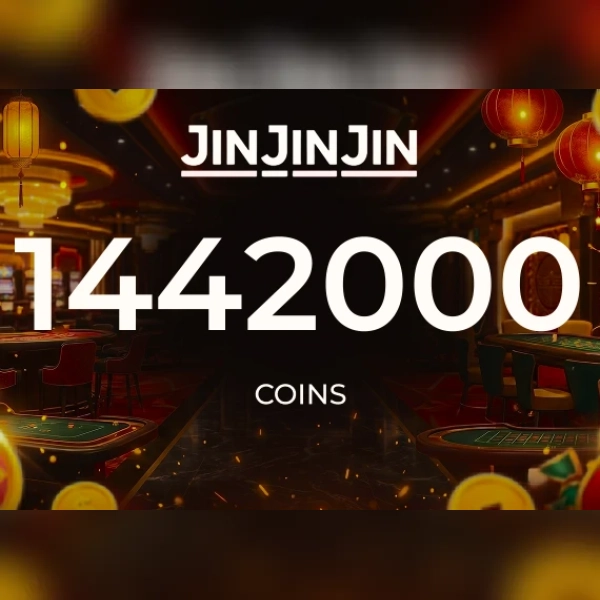 JinJinJin - 1,442,000 Coins Direct Top-Up - GLOBAL