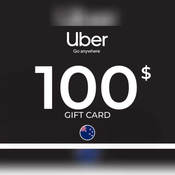 Uber Rides Gift Card 100 NZD Key - NEW ZEALAND