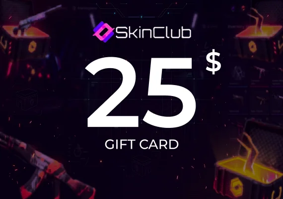 Skin.Club 25 USD Gift Card