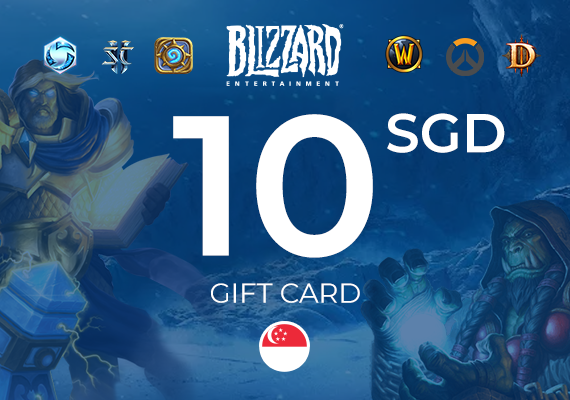 Blizzard Gift Card 10 SGD Blizzard Gift Card 10 SGD